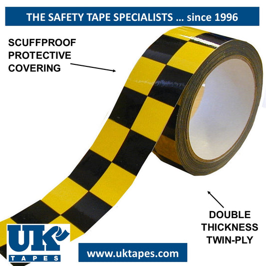 TWININATE Chequered Marking Tape
