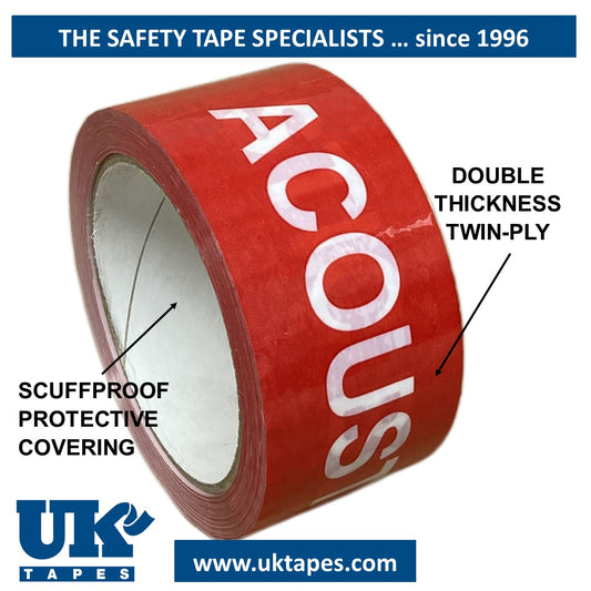 TWININATE Construction Printed Adhesive Tape