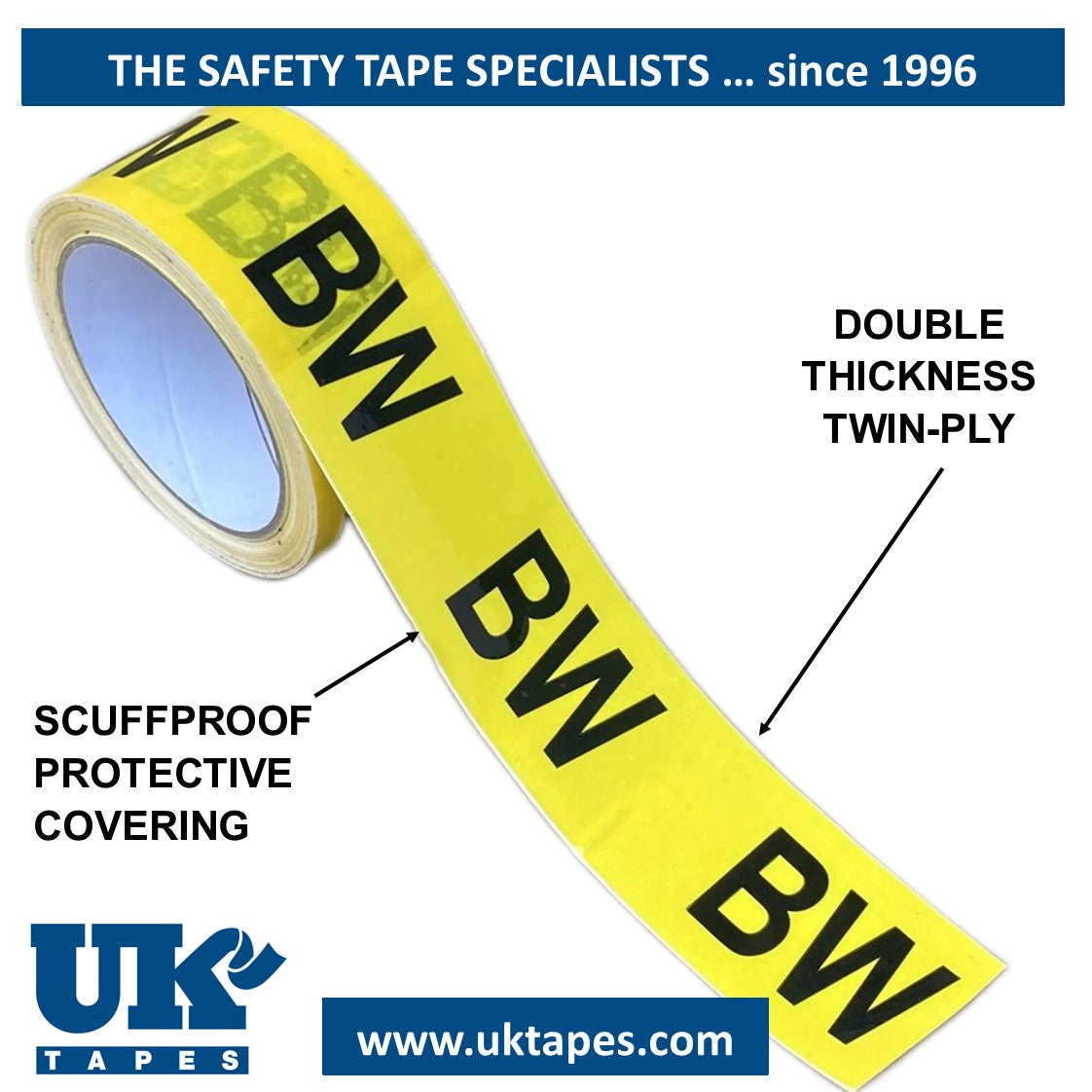 TWININATE Groundworks Printed Adhesive Tape