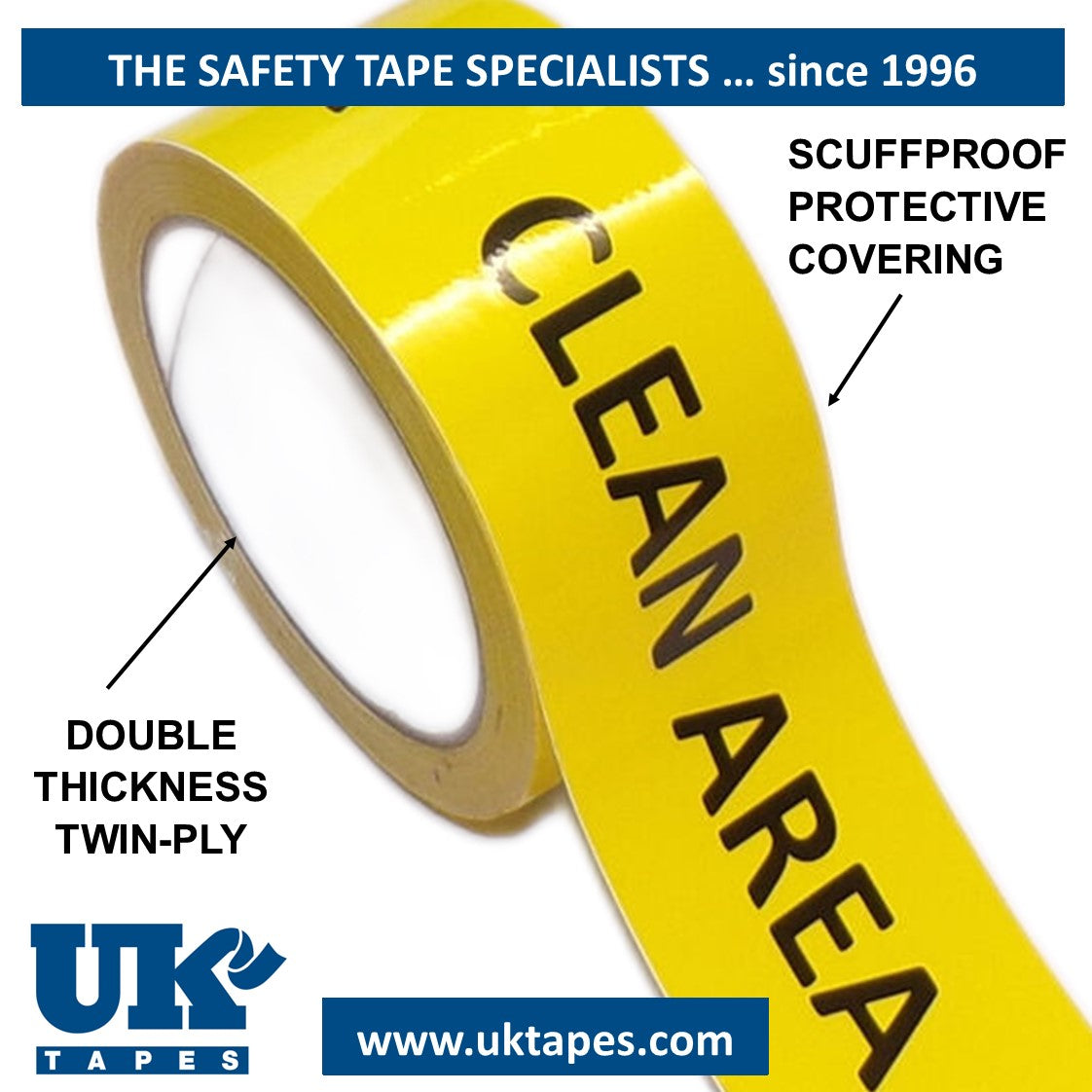 TWININATE Construction Printed Adhesive Tape