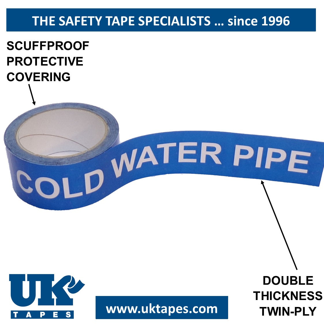 TWININATE Construction Printed Adhesive Tape