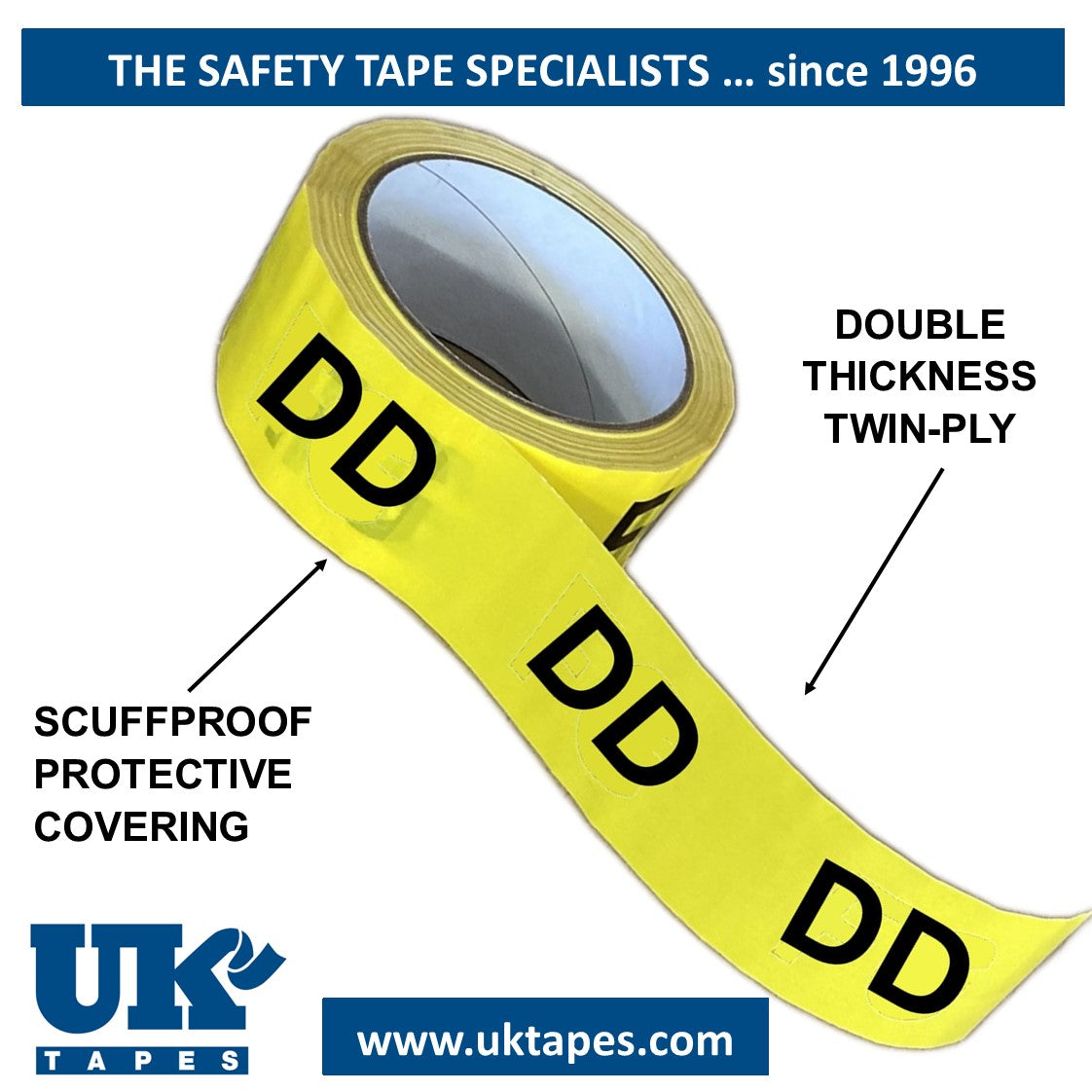 TWININATE Groundworks Printed Adhesive Tape