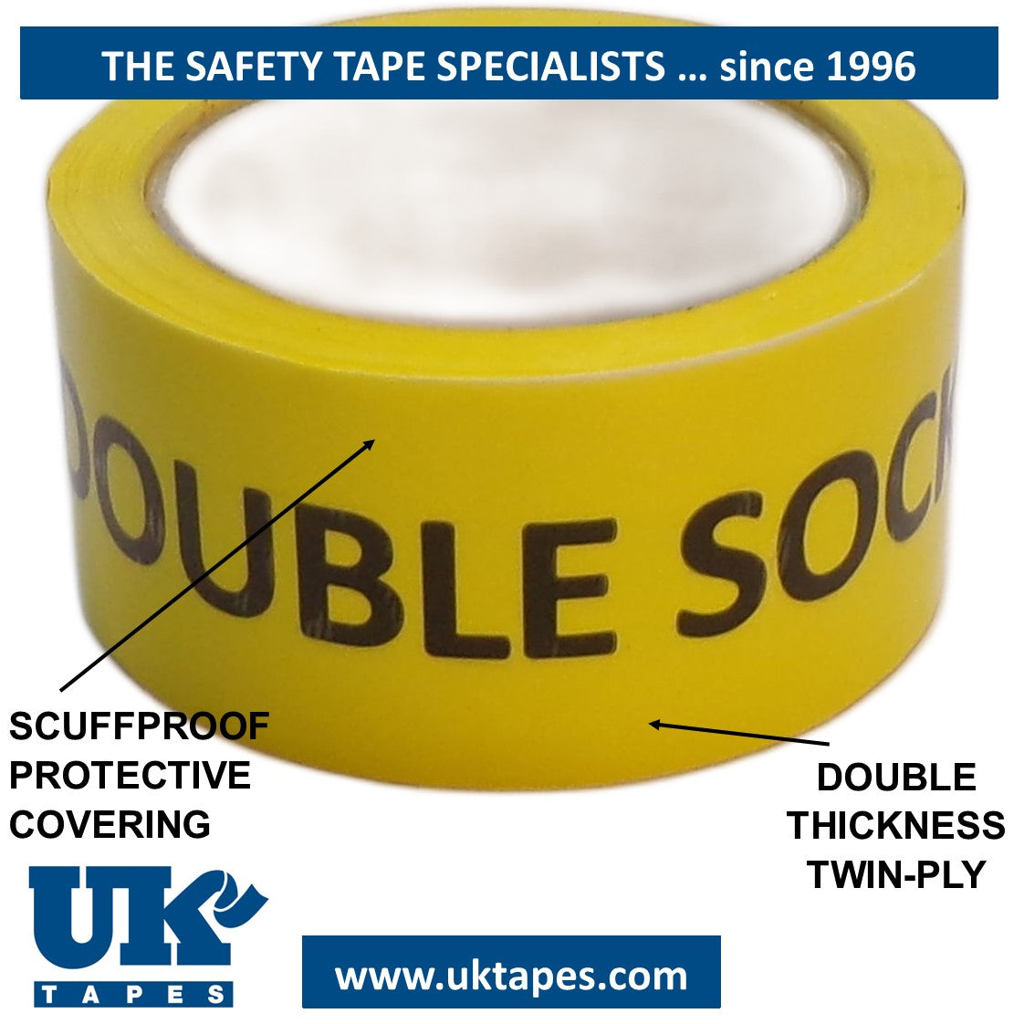 TWININATE Construction Printed Adhesive Tape