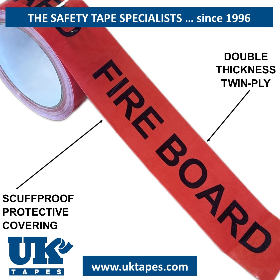 TWININATE Construction Printed Adhesive Tape