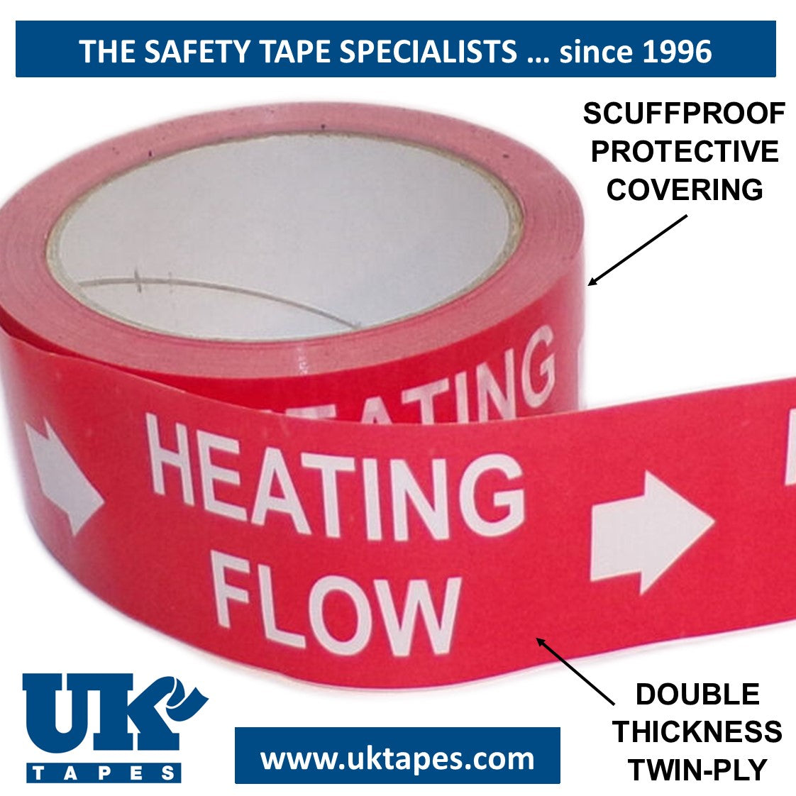 TWININATE Groundworks Printed Adhesive Tape