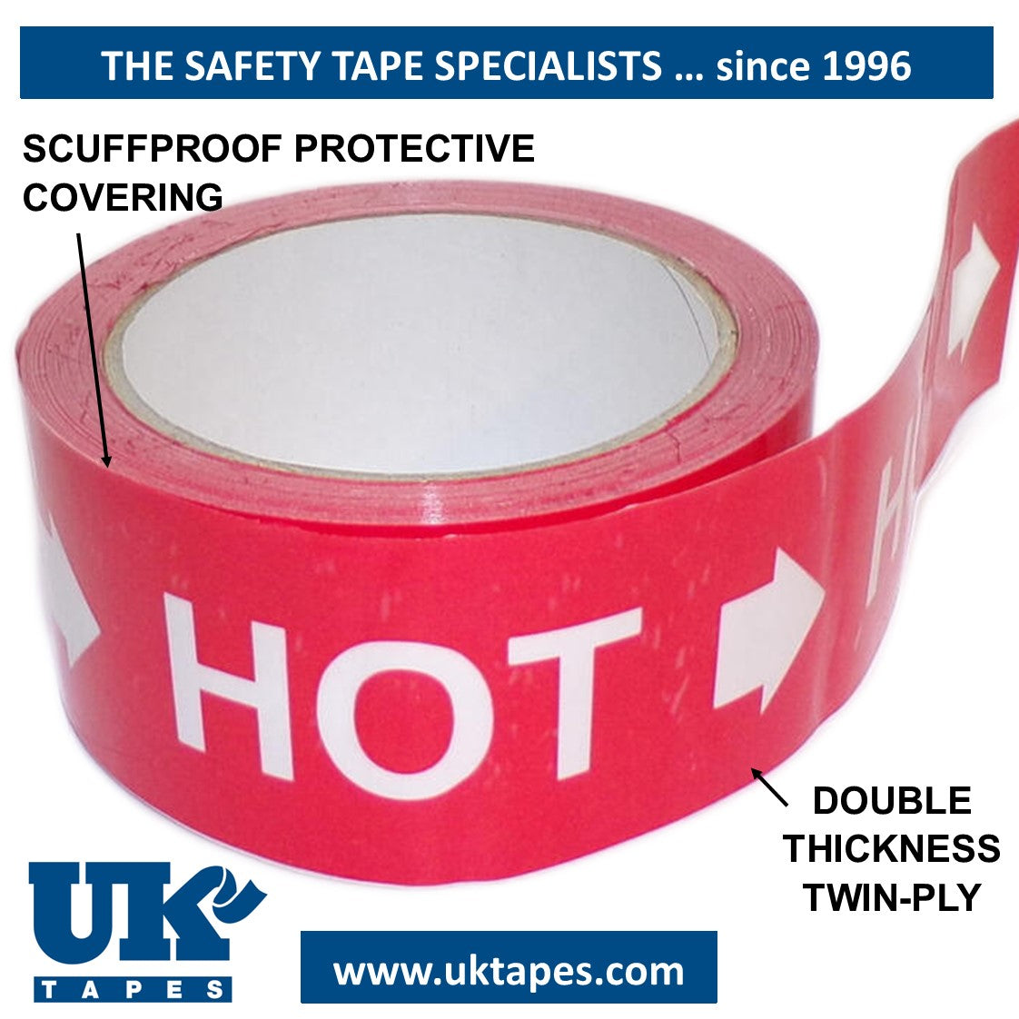 TWININATE Groundworks Printed Adhesive Tape