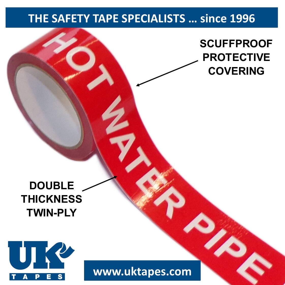 TWININATE Groundworks Printed Adhesive Tape