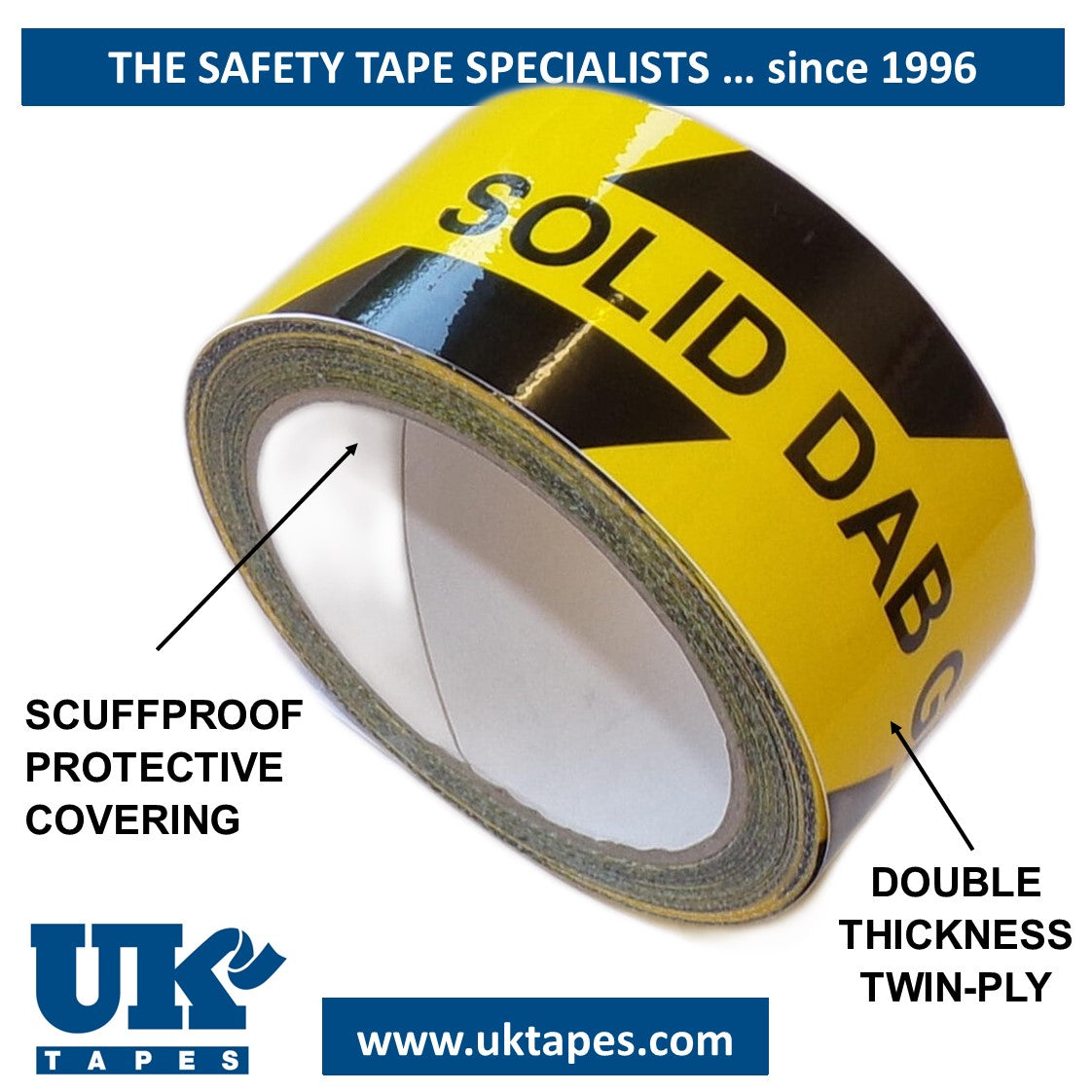 TWININATE Construction Printed Adhesive Tape