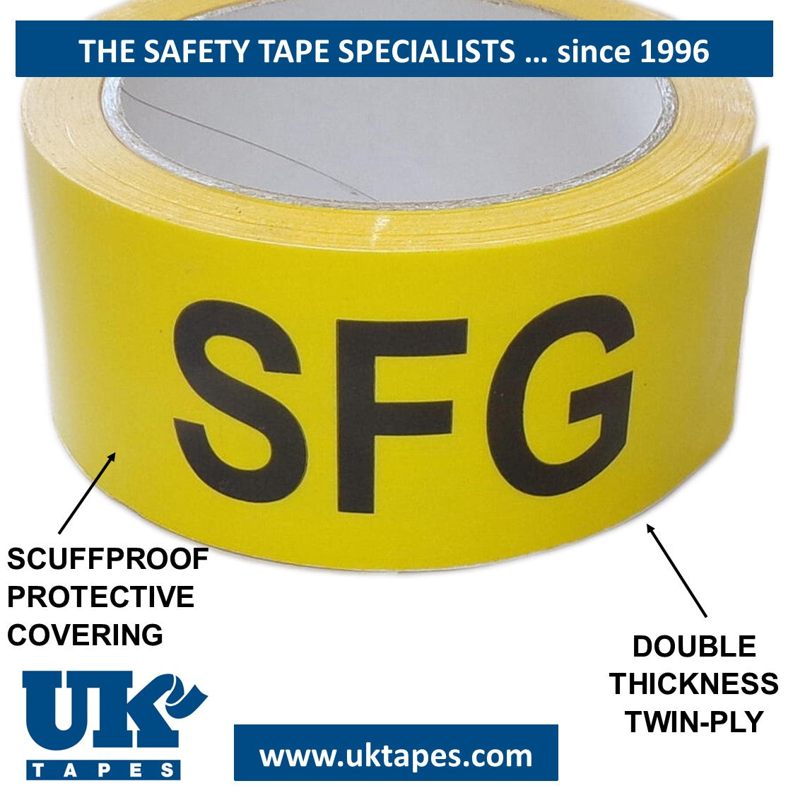 TWININATE Groundworks Printed Adhesive Tape