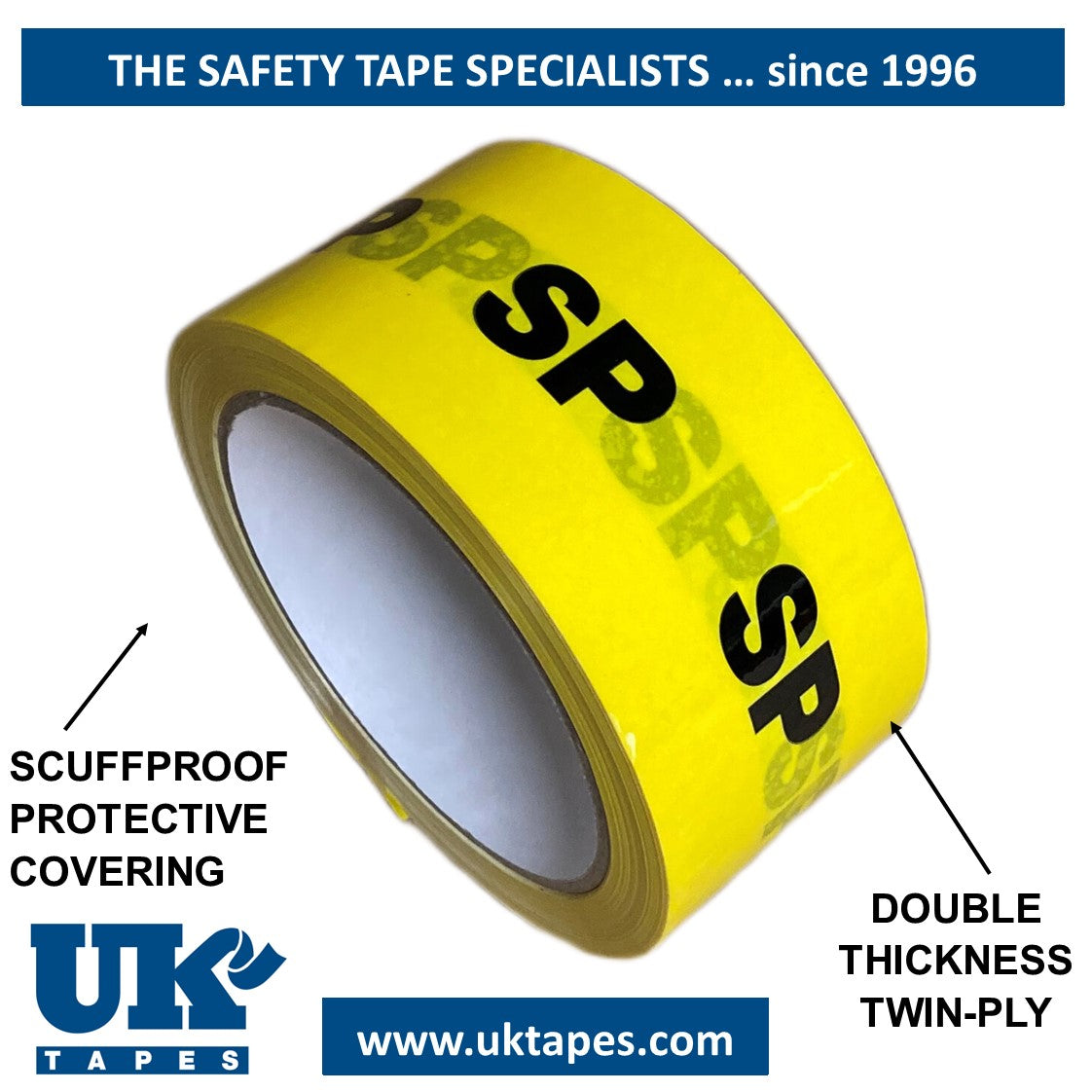 TWININATE Groundworks Printed Adhesive Tape