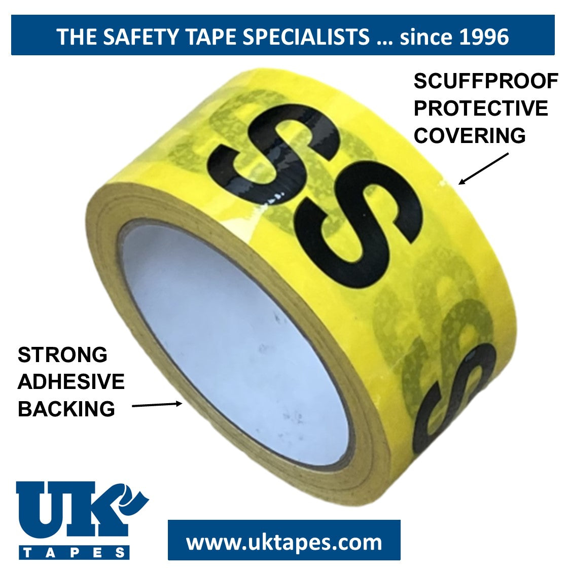 TWININATE Groundworks Printed Adhesive Tape