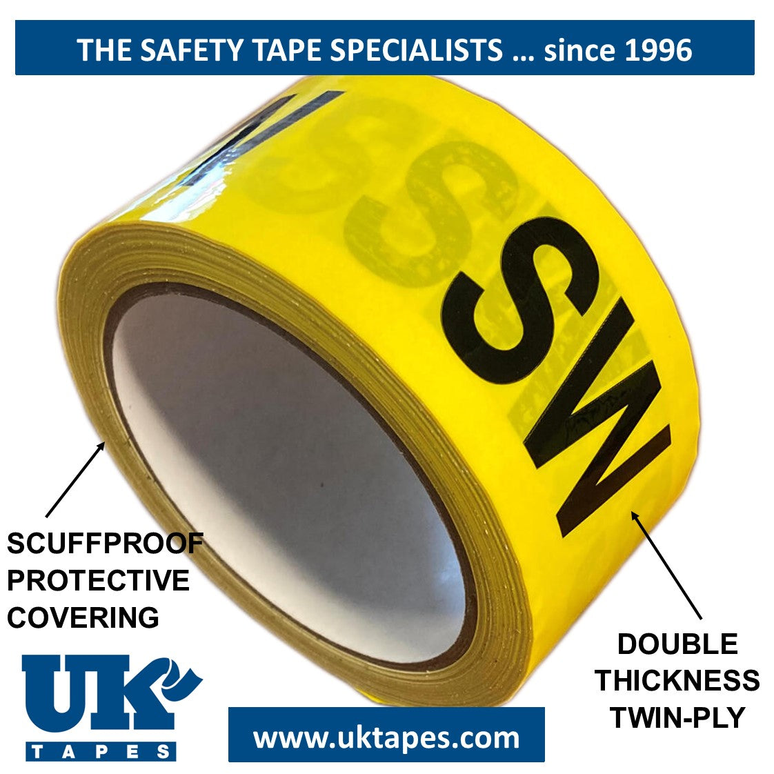TWININATE Groundworks Printed Adhesive Tape