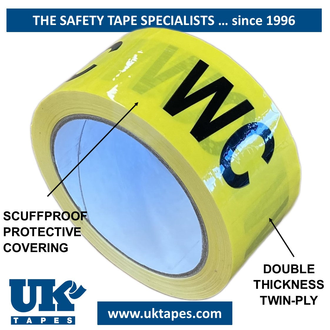TWININATE Groundworks Printed Adhesive Tape