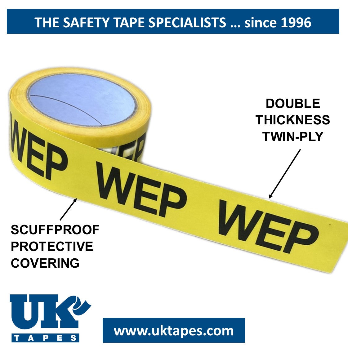 TWININATE Groundworks Printed Adhesive Tape