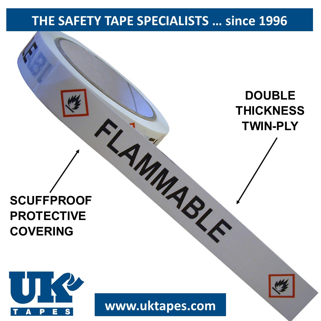 COSHH Printed Adhesive Tape
