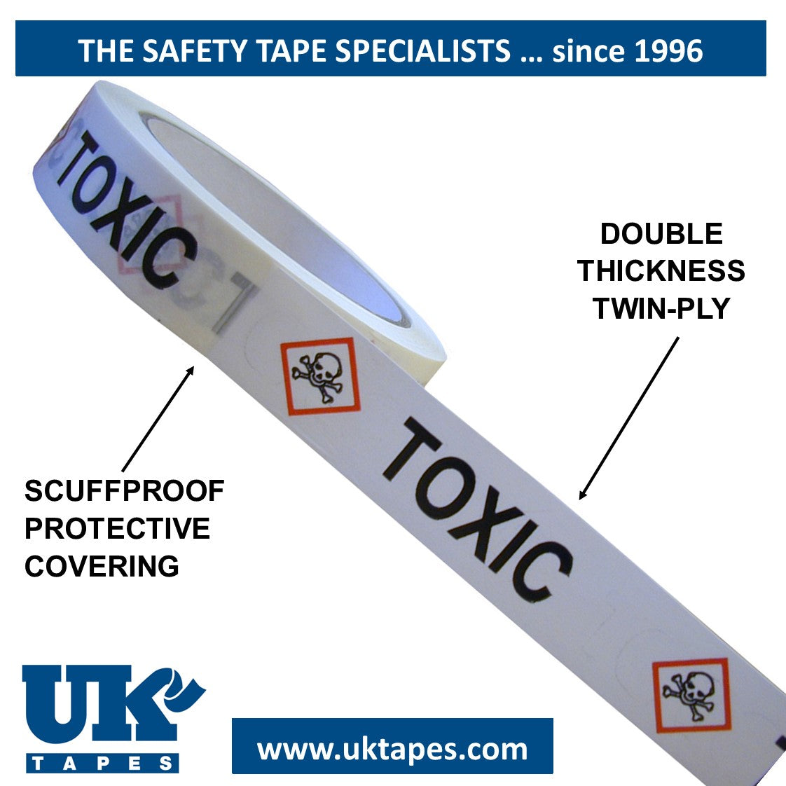 COSHH Printed Adhesive Tape