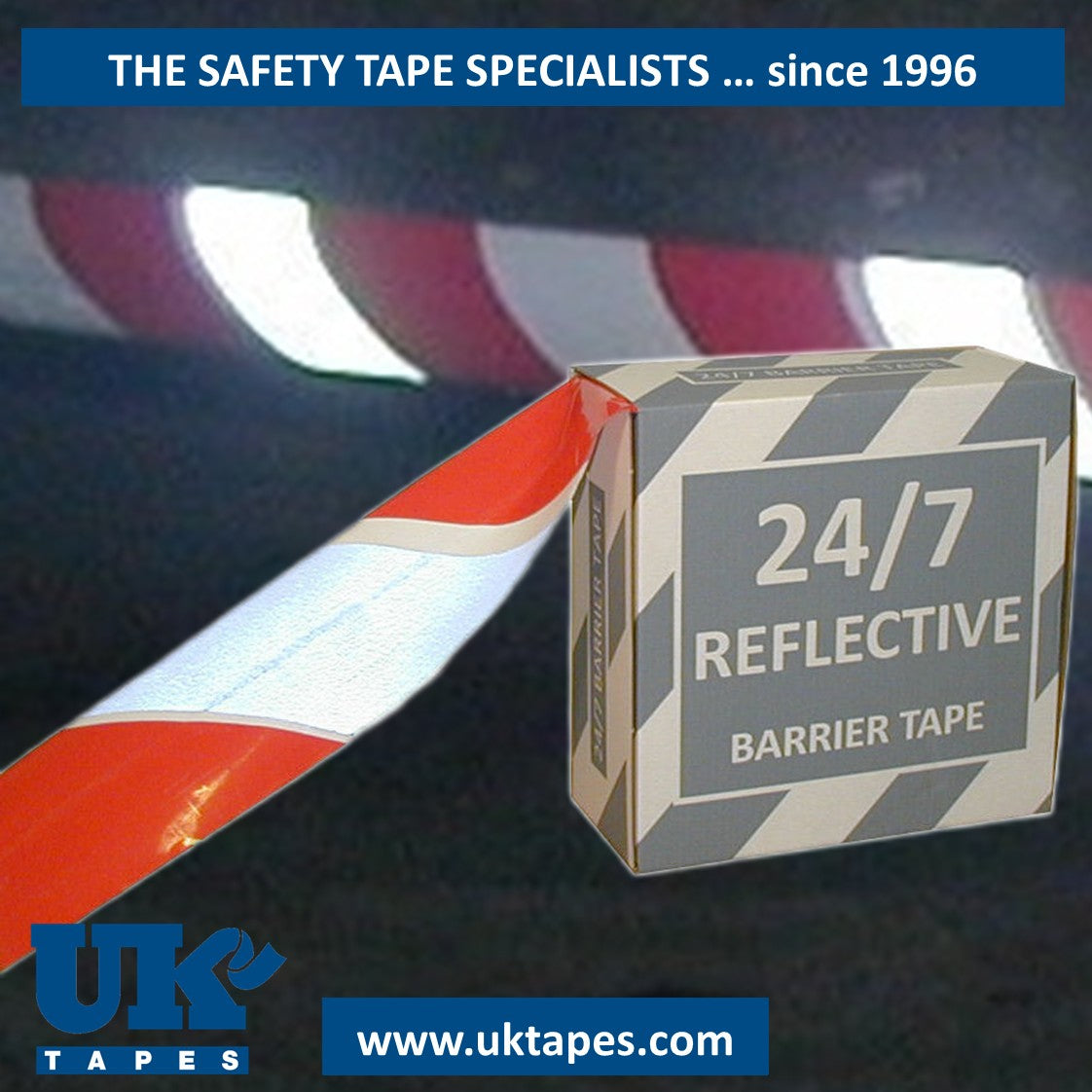 24/7 Reflective Barrier Tape