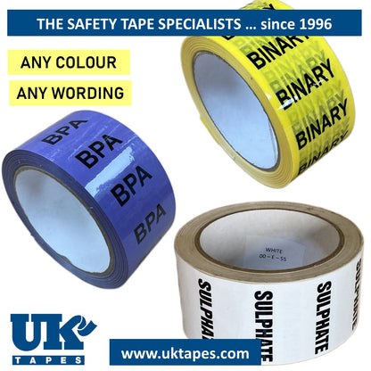 Printed Pipe Marking Tape (Custom Printed)